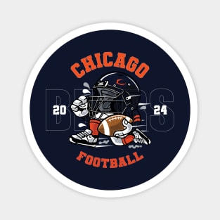 Chicago Football Magnet